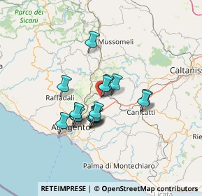 Mappa SP15, 92020 Grotte AG, Italia (11.21)