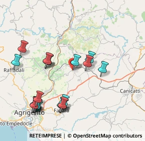 Mappa SP15, 92020 Grotte AG, Italia (9.9825)