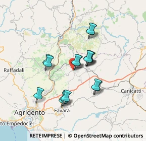 Mappa SP15, 92020 Grotte AG, Italia (6.21125)