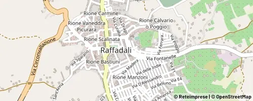 Mappa Raffadali