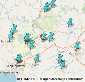 Mappa 92020 Grotte AG, Italia (10.5045)