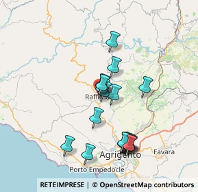 Mappa 92015 Raffadali AG, Italia (7.804)