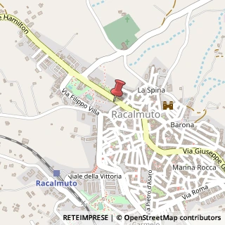 Mappa Via Garibaldi, 49, 92020 Racalmuto, Agrigento (Sicilia)