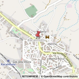Mappa Viale Eduardo Spalanca, 21, 92020 Racalmuto, Agrigento (Sicilia)