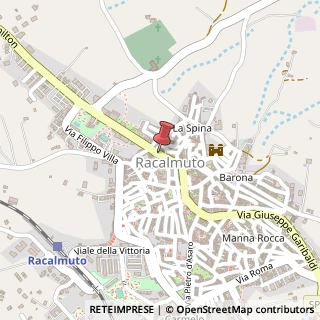Mappa Via garibaldi 49, 92020 Racalmuto, Agrigento (Sicilia)