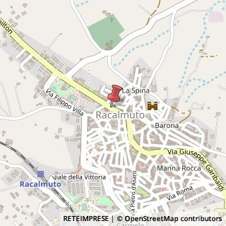 Mappa Via Garibaldi,  91, 92020 Racalmuto, Agrigento (Sicilia)