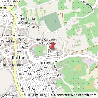 Mappa Via D 4, 21, 92015 Raffadali AG, Italia, 92015 Raffadali, Agrigento (Sicilia)