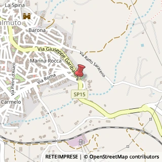 Mappa Via Garibaldi,  476, 92020 Racalmuto, Agrigento (Sicilia)