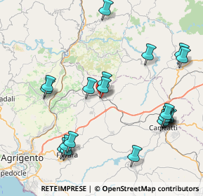 Mappa Via Petrone, 92020 Racalmuto AG, Italia (10.4225)