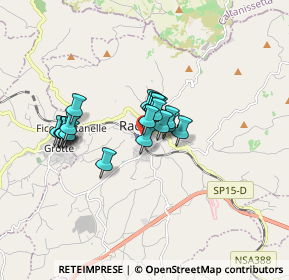 Mappa Via Petrone, 92020 Racalmuto AG, Italia (1.2795)