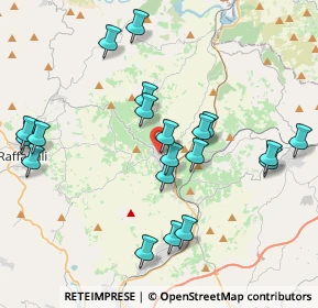 Mappa Via Carmelo Rotolo, 92021 Aragona AG, Italia (4.642)
