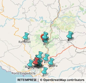 Mappa Via Carmelo Rotolo, 92021 Aragona AG, Italia (9.167)
