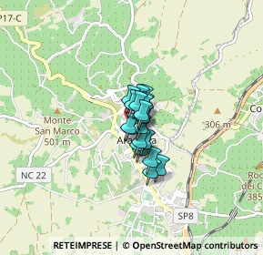 Mappa Via Carmelo Rotolo, 92021 Aragona AG, Italia (0.376)