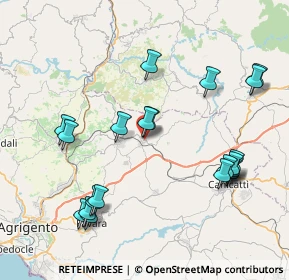 Mappa Via Alaimo Marcantonio, 92020 Racalmuto AG, Italia (9.934)