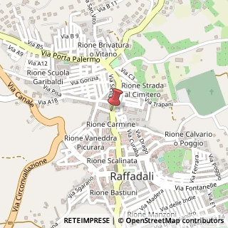 Mappa Via Porta Palermo, 1, 92015 Raffadali, Agrigento (Sicilia)