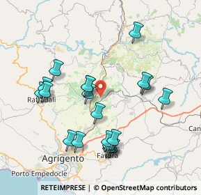 Mappa Area artigianale, 92020 Comitini AG, Italia (8.665)