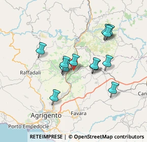 Mappa Area artigianale, 92020 Comitini AG, Italia (6.67231)