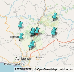 Mappa Area artigianale, 92020 Comitini AG, Italia (5.86941)