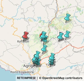 Mappa Via Tito Speri, 92021 Aragona AG, Italia (8.346)