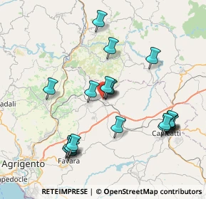 Mappa Via Filippo Villa, 92020 Racalmuto AG, Italia (8.99)