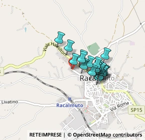 Mappa Via Filippo Villa, 92020 Racalmuto AG, Italia (0.3235)