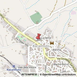 Mappa Via Annaratone, 4, 92020 Racalmuto, Agrigento (Sicilia)