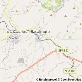 Mappa Racalmuto