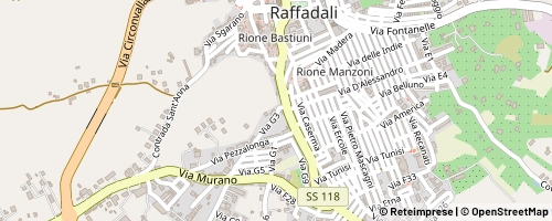 Mappa Raffadali