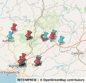 Mappa Via Madonna delle Grazie, 92020 Grotte AG, Italia (9.9045)