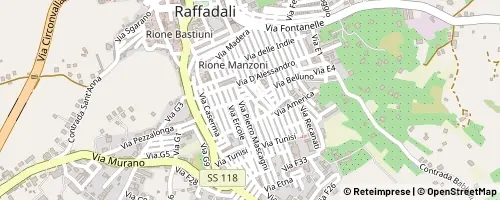 Mappa Raffadali