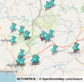 Mappa Via Cavour, 92020 Grotte AG, Italia (10.1365)