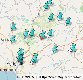 Mappa Via Cavour, 92020 Grotte AG, Italia (10.4)