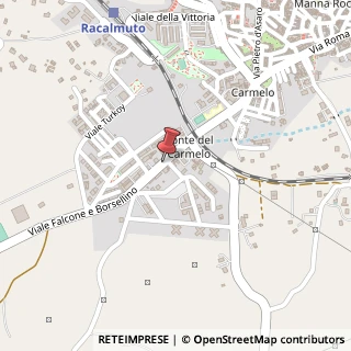 Mappa Viale Falcone e Borsellino, 42, 92020 Racalmuto, Agrigento (Sicilia)