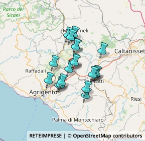 Mappa Cortile Salvo, 92020 Racalmuto AG, Italia (10.5515)