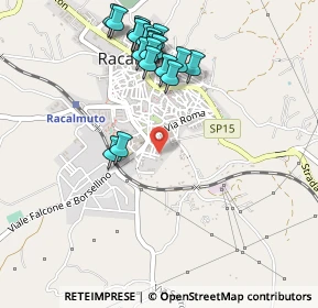 Mappa Cortile Salvo, 92020 Racalmuto AG, Italia (0.5965)