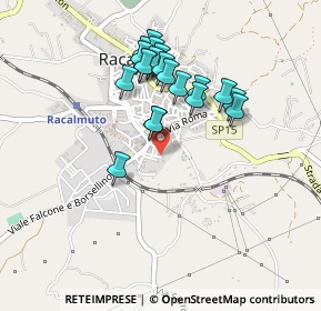 Mappa Cortile Salvo, 92020 Racalmuto AG, Italia (0.449)
