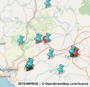 Mappa Cortile Salvo, 92020 Racalmuto AG, Italia (10.322)