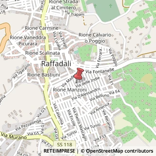 Mappa Via Avellino, 47, 92015 Raffadali, Agrigento (Sicilia)
