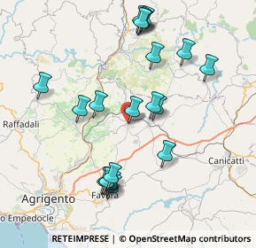 Mappa Via Giacomo Matteotti, 92020 Grotte AG, Italia (9.038)