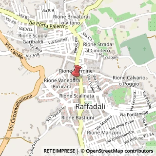 Mappa Via Cesare Sessa, 92015 Raffadali AG, Italia, 92015 Raffadali, Agrigento (Sicilia)