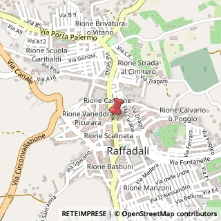 Mappa Via Nazionale,  141, 92015 Raffadali, Agrigento (Sicilia)
