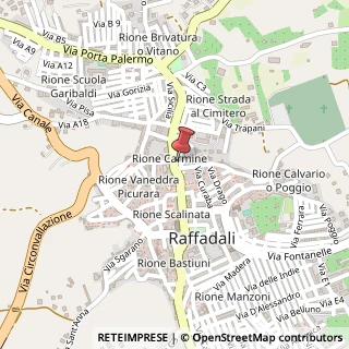 Mappa Salita Purgatorio, 6, 92100 Raffadali, Agrigento (Sicilia)