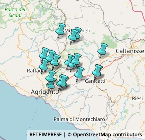 Mappa Contrada Stazione, 92020 Racalmuto AG, Italia (11.0015)