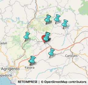 Mappa Contrada Stazione, 92020 Racalmuto AG, Italia (5.85583)