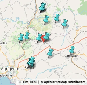 Mappa Contrada Stazione, 92020 Racalmuto AG, Italia (9.15)