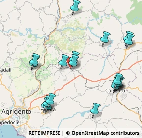 Mappa Contrada Stazione, 92020 Racalmuto AG, Italia (10.489)