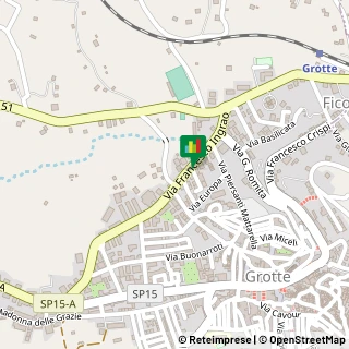 Mappa Via Francesco Ingrao, 92020 Grotte AG, Italia, 92020 Grotte, Agrigento (Sicilia)