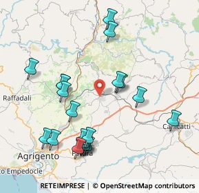 Mappa Via Giglia Luigi, 92020 Grotte AG, Italia (9.5425)