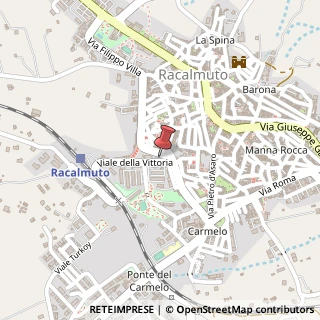Mappa Viale della Vittoria, 3, 92020 Racalmuto, Agrigento (Sicilia)