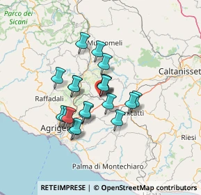 Mappa Via F. Burruano, 92020 Racalmuto AG, Italia (11.354)